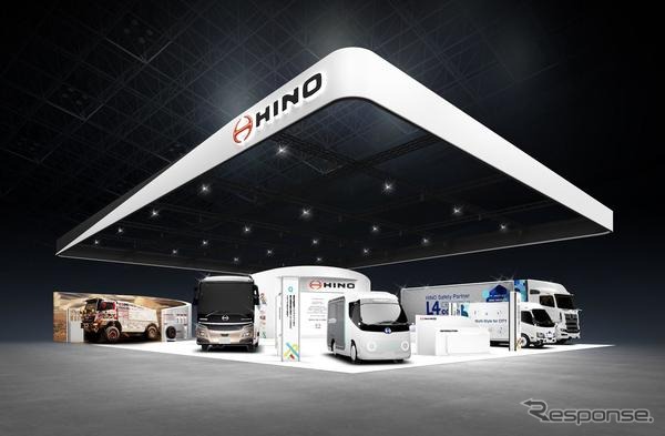 日野自動車のジャパンモビリティショー2025ブースイメージ