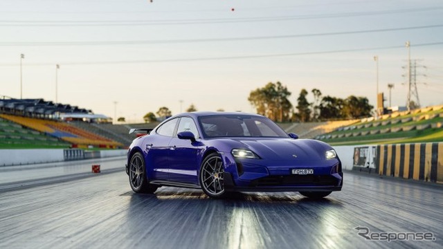 ポルシェ『タイカン ターボ GT』が0-400m加速9.083秒達成