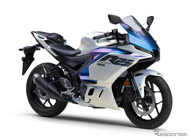 ヤマハ YZF-R25 2025年モデル(マットイエローイッシュホワイトパール1)