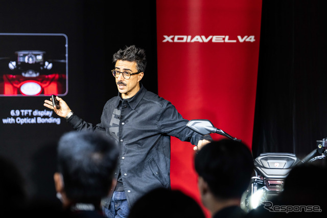 ドゥカティ プロダクトスポンサーのロッコ・カノーサ氏