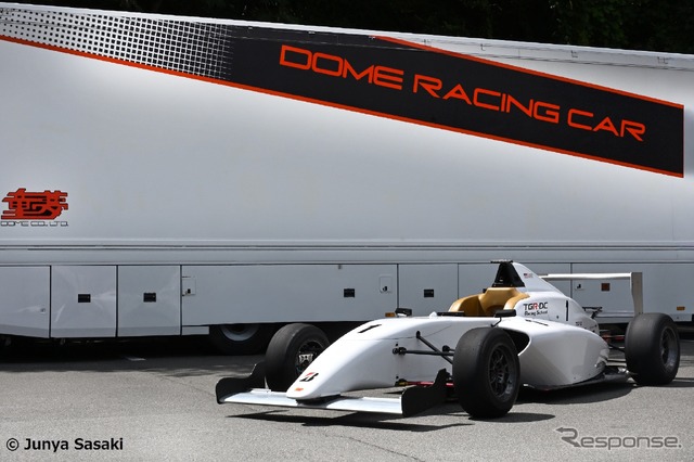 「DOME F110」をベースとした童夢製フォーミュラレーシングカーがTGR-DCレーシングスクール車両に