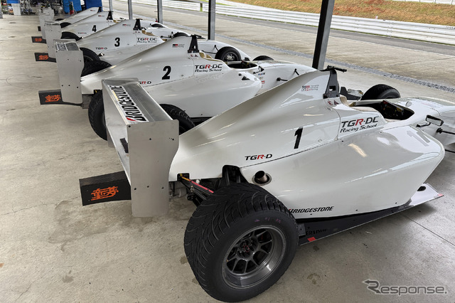「DOME F110」をベースとした童夢製フォーミュラレーシングカーがTGR-DCレーシングスクール車両に