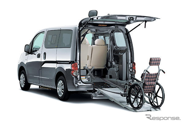 日産 NV200バネット、福祉車両を2車種設定