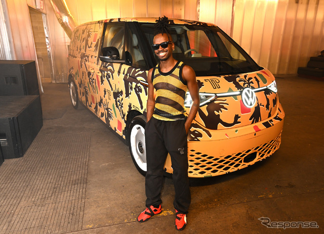 VW『ID.Buzz』のアートカー
