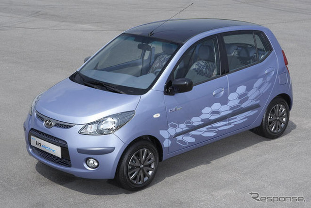 【フランクフルトモーターショー09】ヒュンダイの小型EV---2010年発売