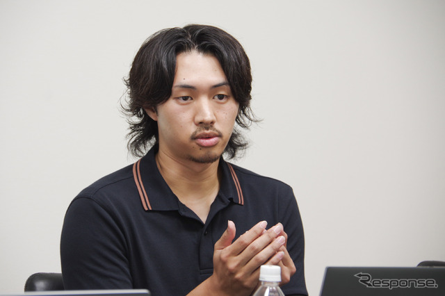 ヤマハ発動機 プロダクトデザイン部の保井康佑さん