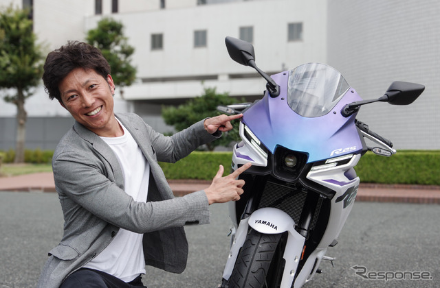 ヤマハ発動機 プロダクトデザイン部 安田将啓さんのお気に入りはやはりフロントマスク