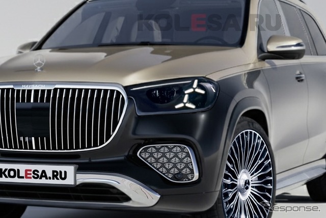メルセデス・マイバッハ GLS600 改良新型の予想CG