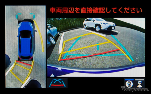 パノラミックビューモニター（カローラクロス）