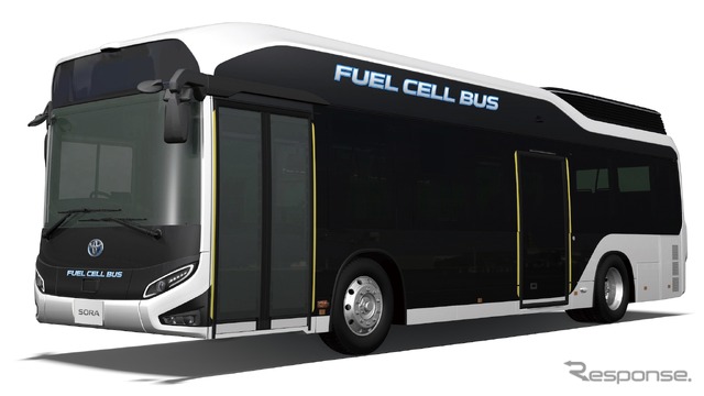 トヨタグループの燃料電池バス（運行中）