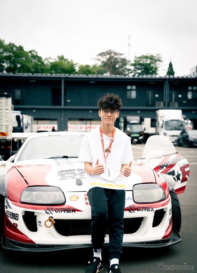 フォーミュラドリフトで14歳ドライバーJulian Kwokが走行…香港TRCが育成