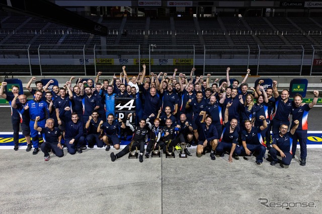 アルピーヌ・エンデュランスチームが『A424』でWEC富士6時間レース初優勝