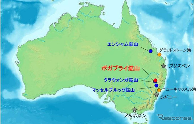出光興産、豪州のボガブライ鉱山での生産規模を拡張