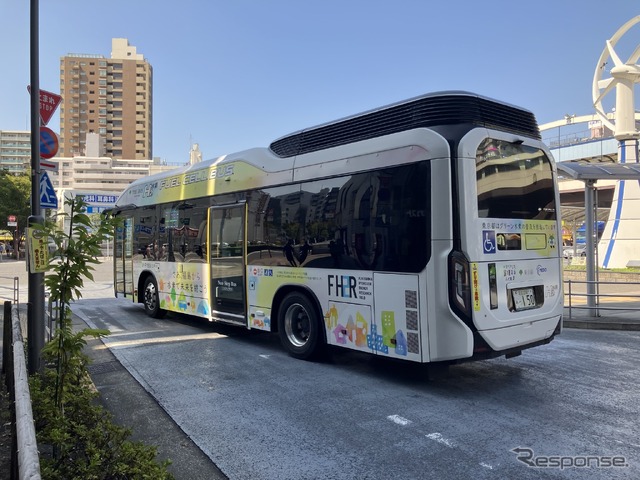トヨタ自動車の燃料電池バス、SORA