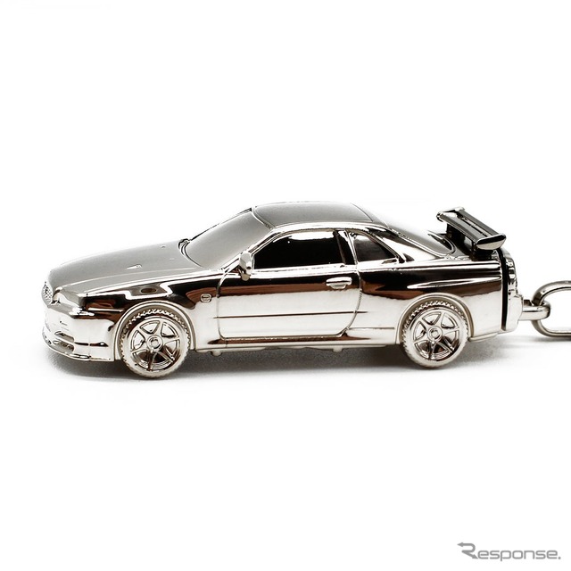 日産スカイライン GT-R (BNR34) 3D キーチェーン