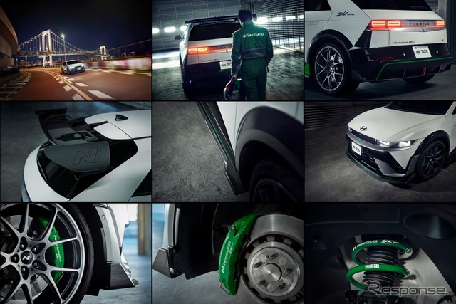 ヒョンデ『アイオニック5 N』向け専用パーツ「DK Edition」装着車