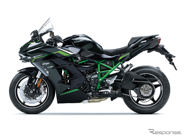 カワサキ Ninja H2 SX SE 2026年モデル（メタリックカーボングレー×メタリックディアブロブラック）