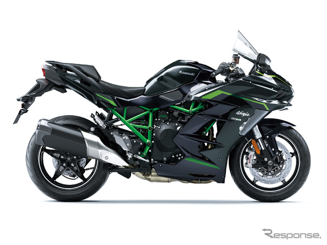 カワサキ Ninja H2 SX SE 2026年モデル（メタリックカーボングレー×メタリックディアブロブラック）