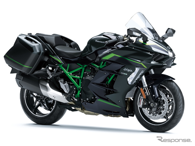 カワサキ Ninja H2 SX SE パニアケース（別売り）装着画像