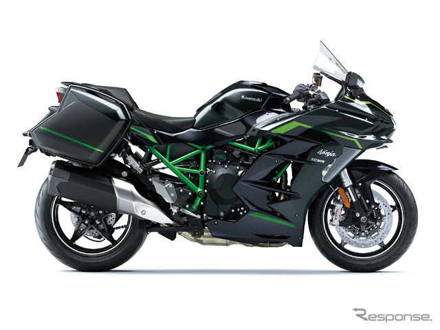 カワサキ Ninja H2 SX SE パニアケース（別売り）装着画像