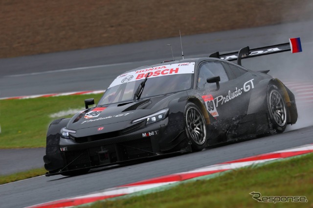 ホンダ『プレリュード』新型がベースのSUPER GT・GT500マシンのプロトタイプ