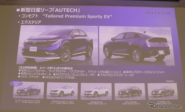 AUTECバージョンも発表