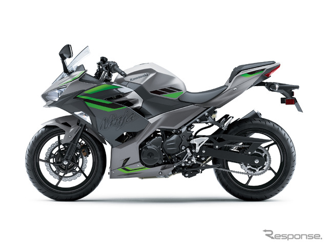 カワサキ Ninja 400 2026年モデル（メタリックマットグラファイトグレー×メタリックマグネティックダークグレー）