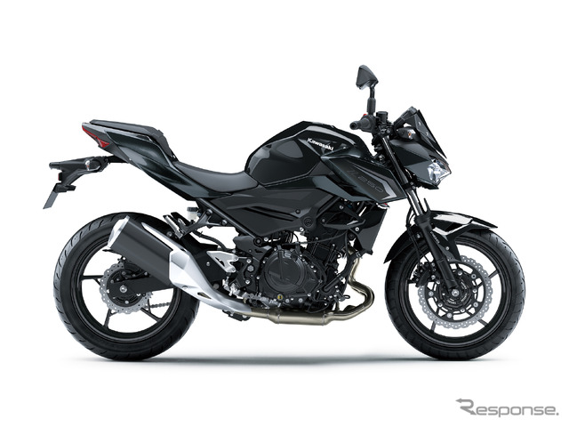 カワサキ Z250 2026年モデル（エボニー×メタリックカーボングレー）