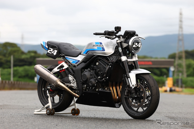 「鉄馬レース」に参戦したホンダ『CB1000F Concept』