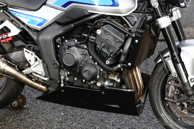 「鉄馬レース」に参戦したホンダ『CB1000F Concept』