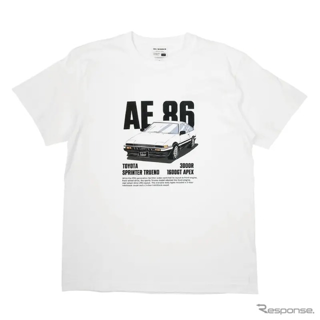 TOYOTA AE86 トレノデザイン Tシャツ
