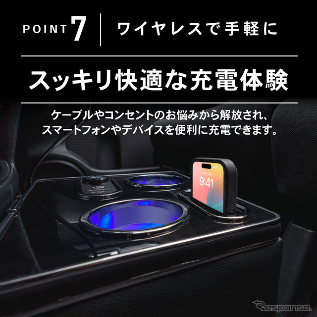 クラフトワークスの初代ホンダ『N-BOX』専用LEDコンソールボックス