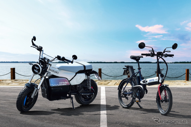 スズキ e-VanVan（イー・バンバン）とe-PO（イーポ）