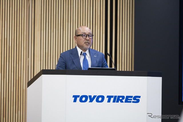 TOYO TIRE 代表取締役社長&CEO 清水隆史氏