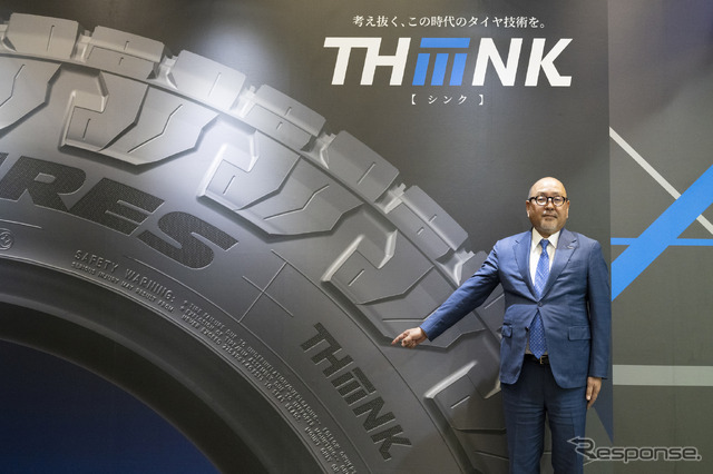 TOYO TIRE 代表取締役社長&CEO 清水隆史氏