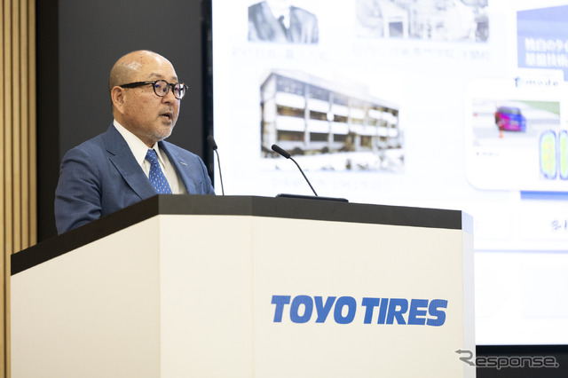 TOYO TIRE 代表取締役社長&CEO 清水隆史氏