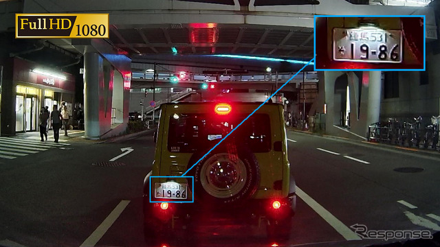 昼夜を問わずクリアな視界と高画質・高感度録画を実現