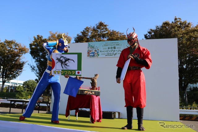 お台場キャンピングカーフェア 会場風景