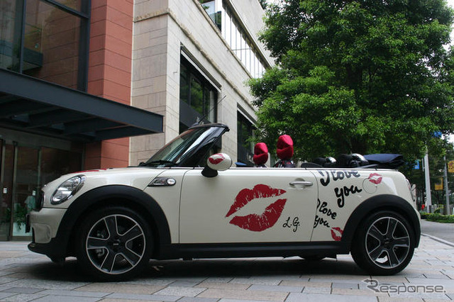 MINI × ルル・ギネス 記念コラボ…限定1台プレゼント