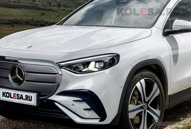 メルセデスベンツ GLA 次世代型の予想CG