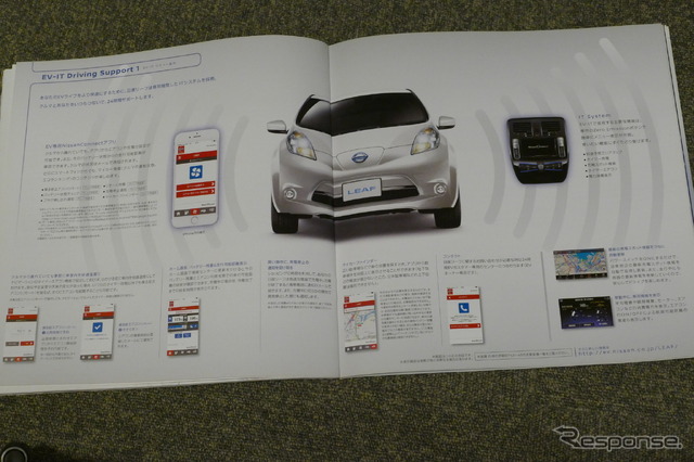 日産 リーフ（初代）当時のカタログ