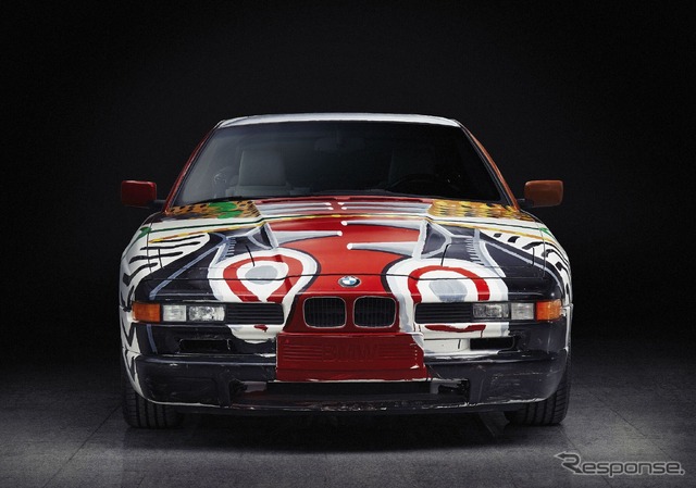 デビッド・ホックニーのBMW『850CSi』アートカー