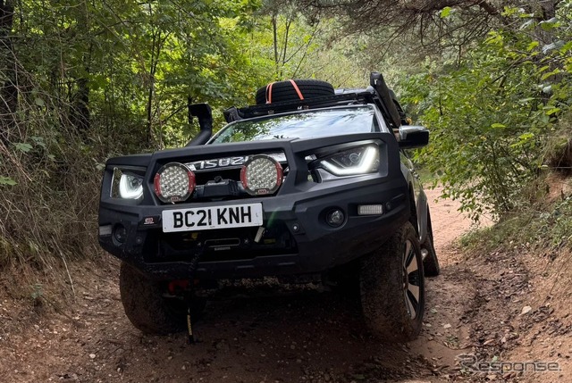 いすゞ『D-MAX』が英国-モロッコを走破