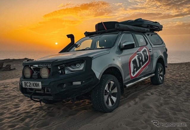 いすゞ『D-MAX』が英国-モロッコを走破
