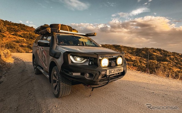 いすゞ『D-MAX』が英国-モロッコを走破