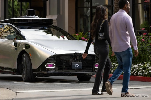 テンサーのレベル4自動運転「ロボカー」をライドシェア大手の米リフトが導入へ