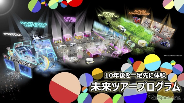 ジャパンモビリティショー2025:Tokyo Future Tour 2035の未来ツアープログラム