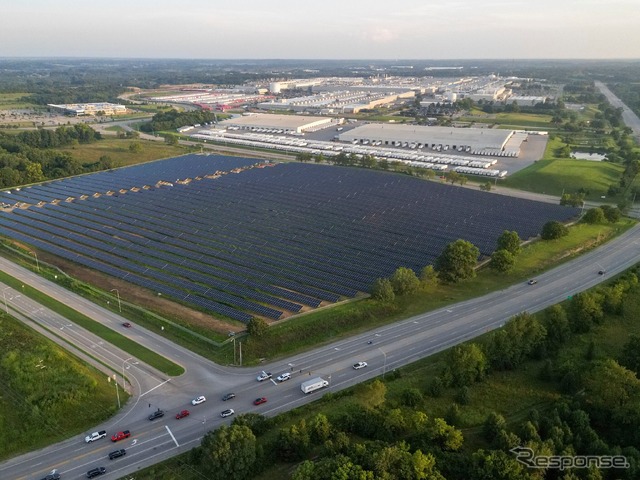 トヨタの米ケンタッキー工場が大規模太陽光発電設備を導入
