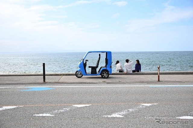 EVトゥクトゥク「トゥクる」が富山県魚津市でレンタル開始へ