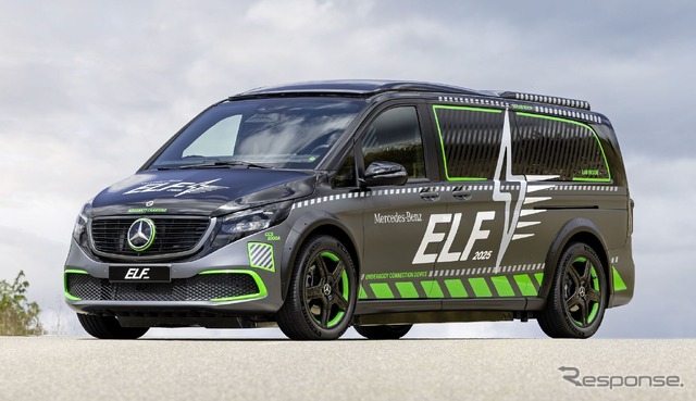 メルセデスベンツ『Vクラス』ベースの実験車両「ELF」